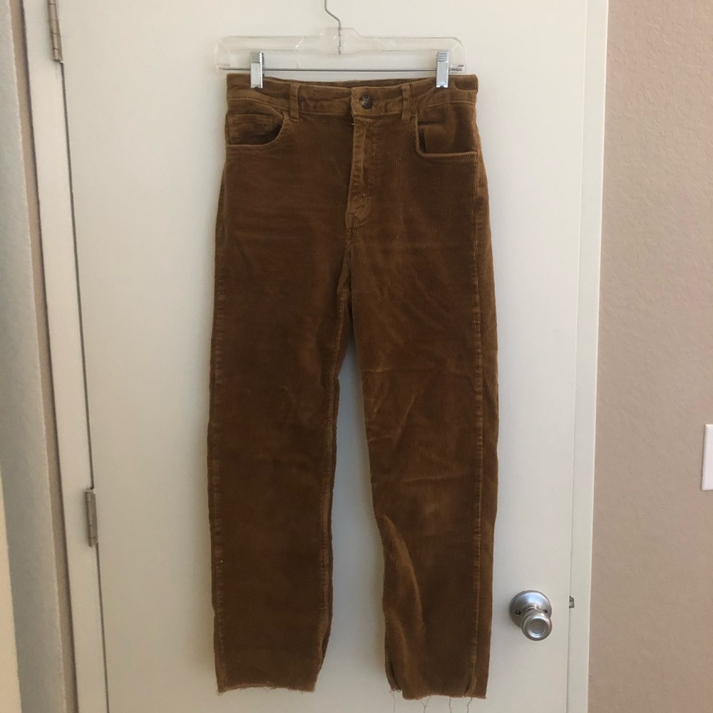 High rise cord pants!
